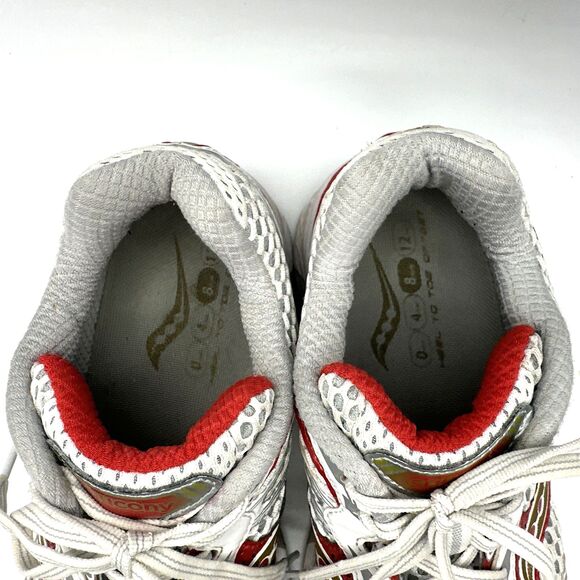 Saucony Women’s Running Shoe US 8 ProGrid Guide 5 10140-3 RED/WHITE/GOLD - Picture 5 of 16